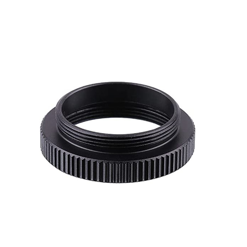C-MOUNT 5mm Extension Adapter Black Metal C-CS Mount Adaptor Spacer Ring For CCTV Camera Microscope camera Accessories