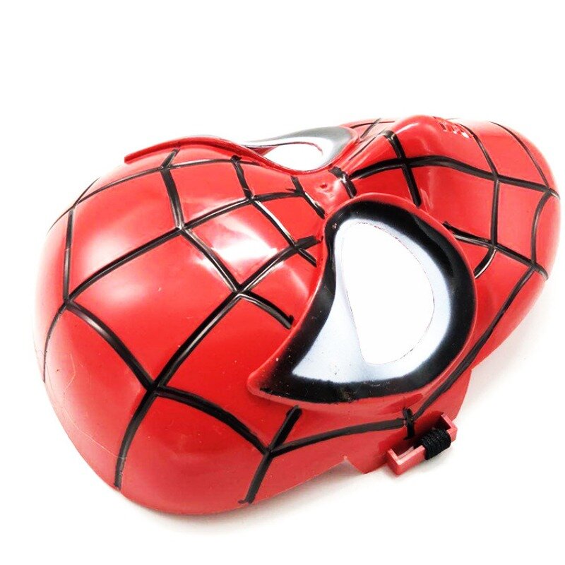 BEAST KINGDOM Spider Man Mask Kids Cosplay puntelli Ironman Halloween Dress Up Theme Party Mask bambini regalo di compleanno giocattoli nuovo