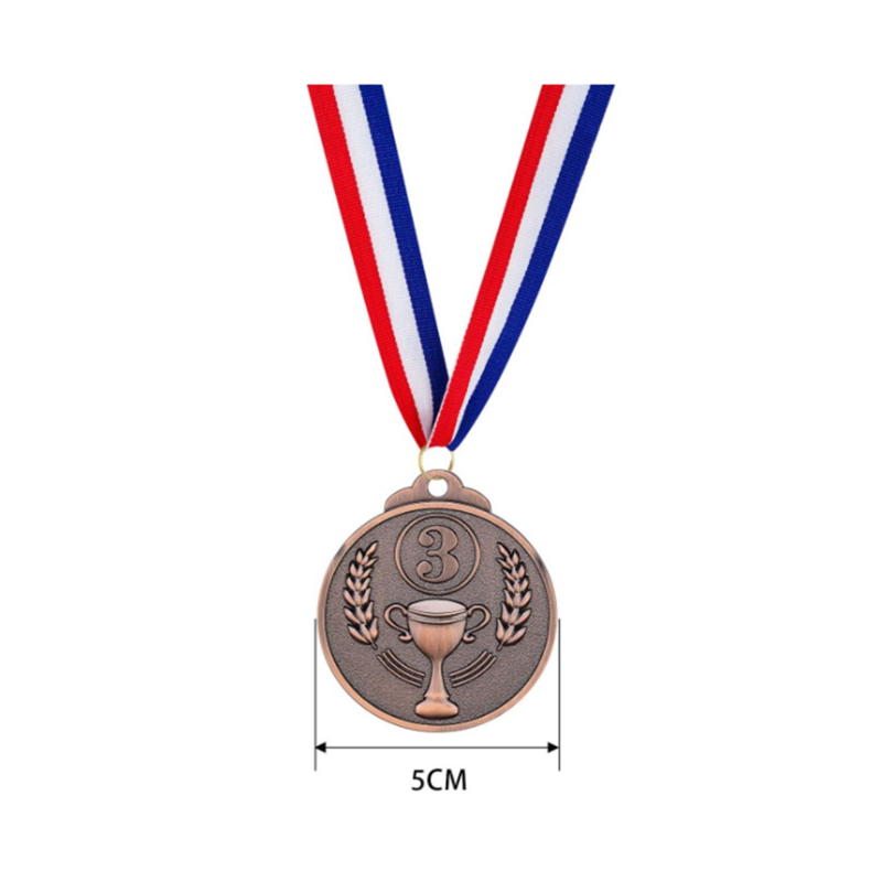 30 szt. Medale złote srebrne medale zdobywcy brązu 1. 2. 3 nagrody na konkursy