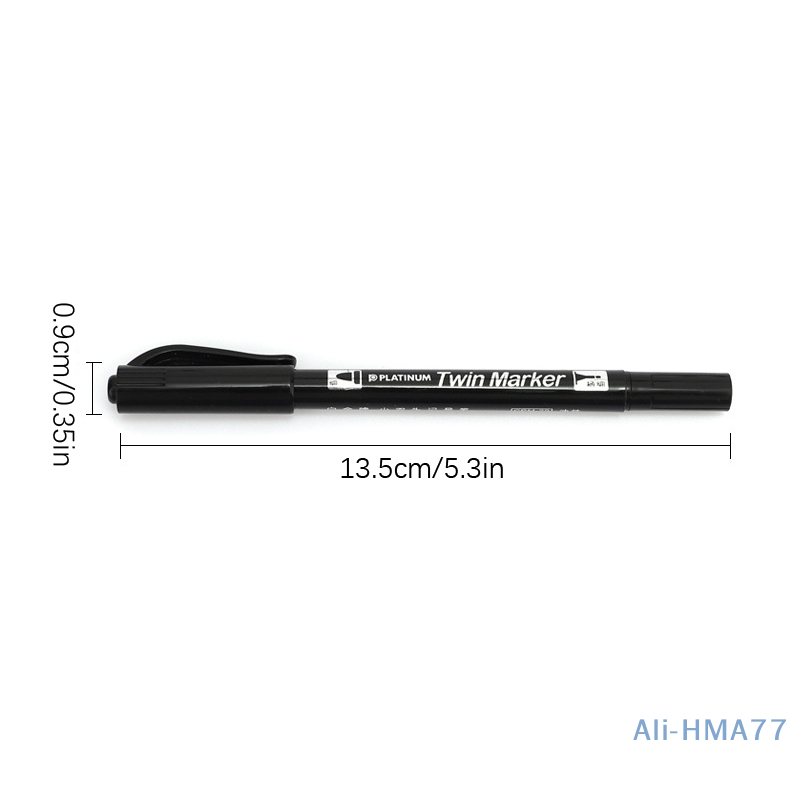 Маркировочная ручка-шаблон для линз, двухсторонний маркер, черный 0,8/0,4 мм, линейная машина для линий линз, оборудование для обработки очков, линейный инструмент