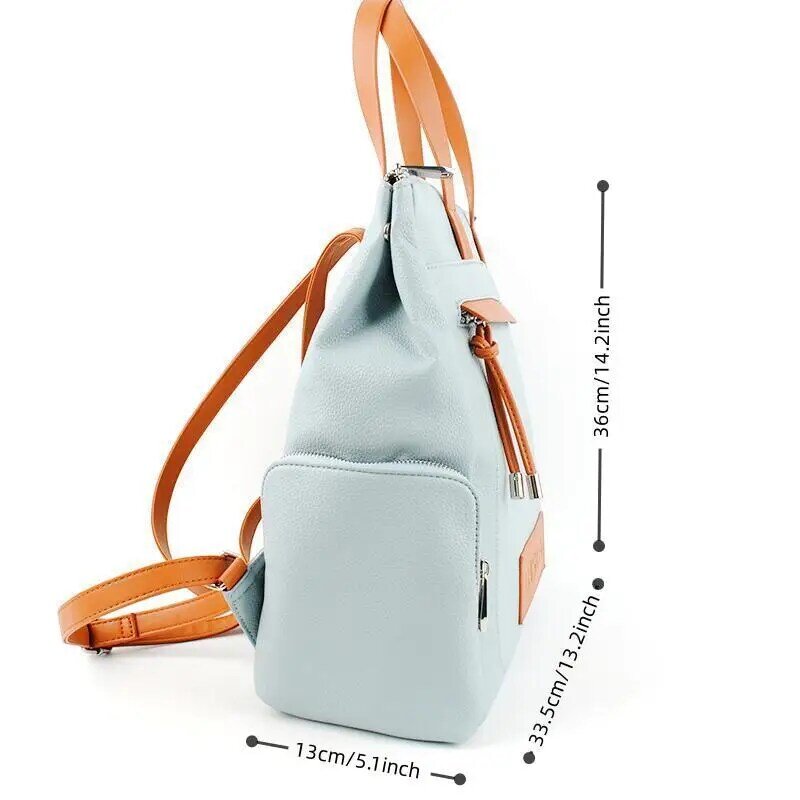 Fashion Big Capacity Rucksacks Waterproof College Backpack Trendy Women Travel Book Bag Baby Mommy Bag