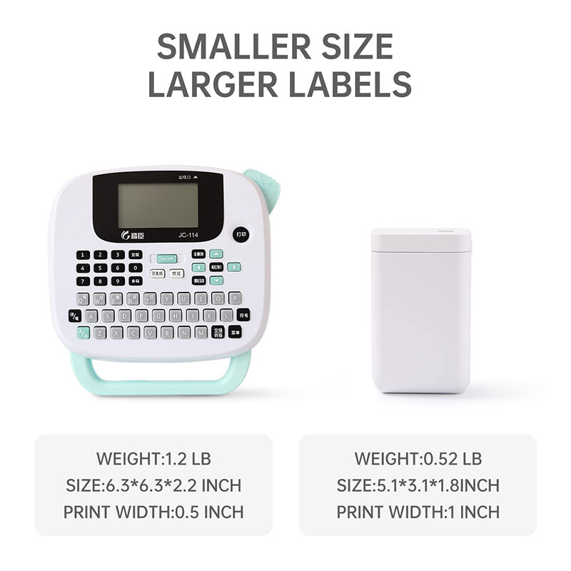 NiiMbot D101แบบพกพา Label Maker ไร้สายขนาดเล็ก Inkless เครื่องพิมพ์สำหรับแท็บเล็ตโทรได้ Office Home องค์กร D11 Plus