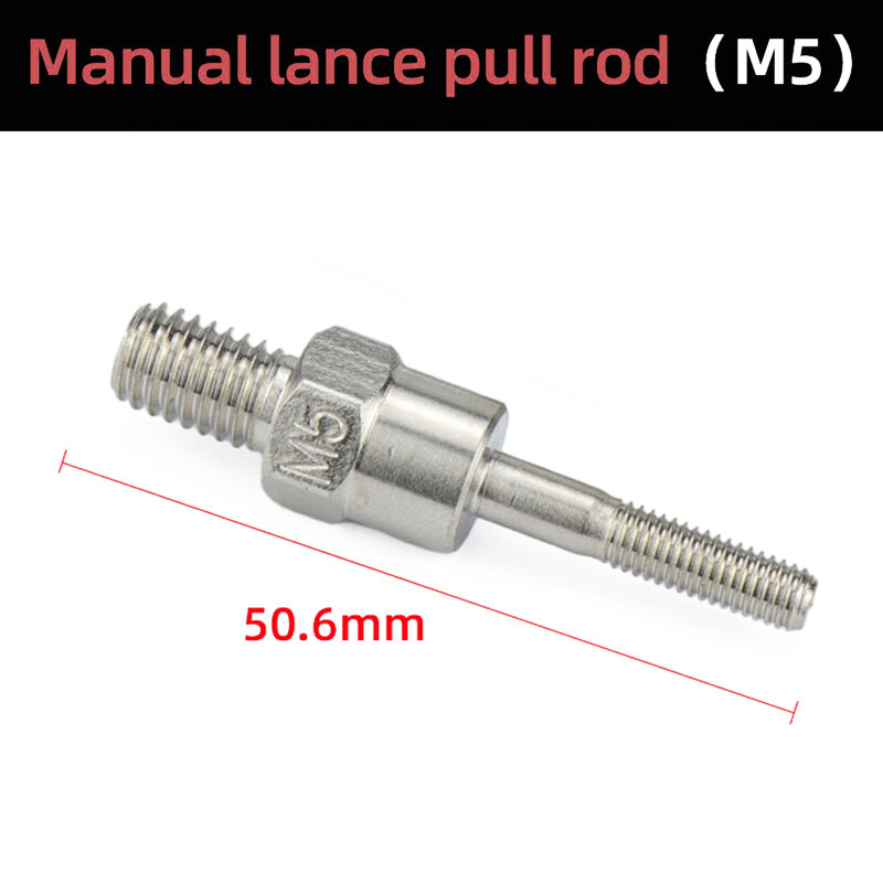 BT606 BT605 BT607 Rivet Machine Accessoies Rivet Head Part  Pull Rod Screws For M3 M5 M6 M8 M10 M1 2 Rivets Hand Tools
