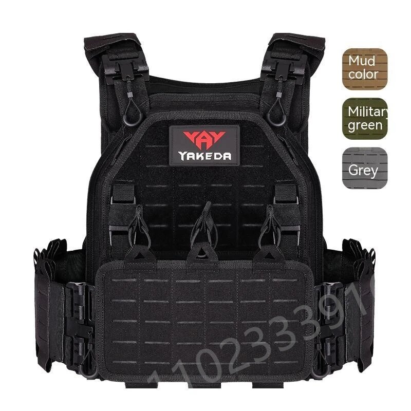 New combat vest 6094 quick staccabile light laser cut gilet tattico black gear per trasportare gilet tattico militare