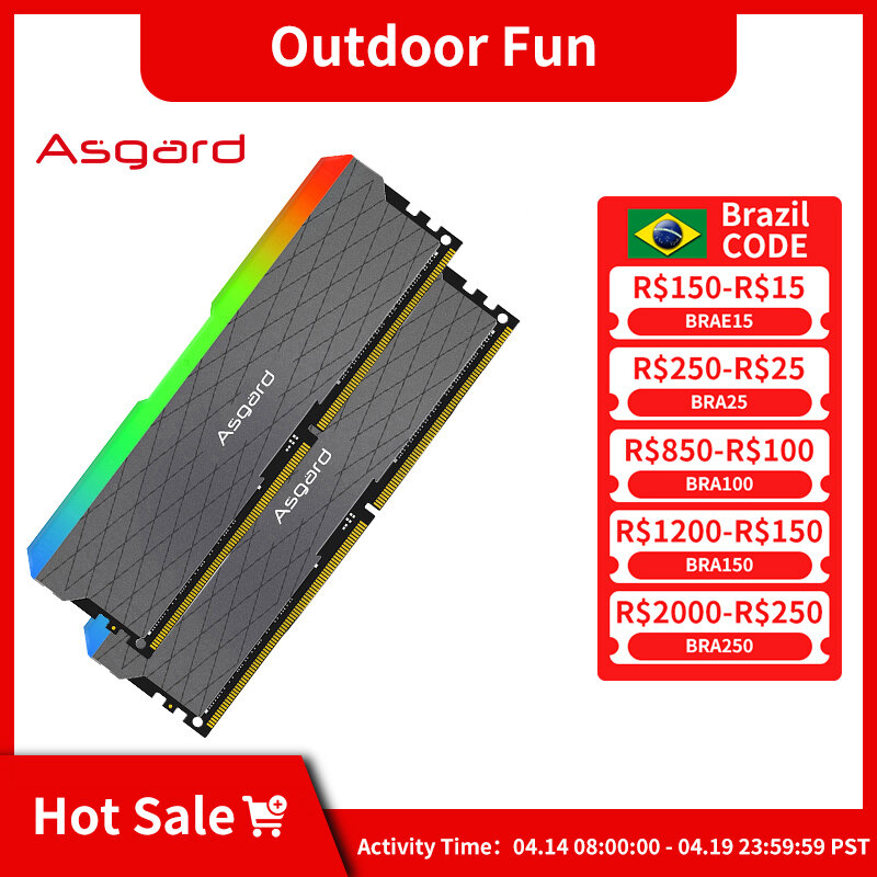 Asgard Loki w2 RGB RAM 8GBx2 16gb 32gb 3200MHz PC4-25600 DDR4 DIMM Memoria Ram ddr4 Desktop Ram s 1,35 V