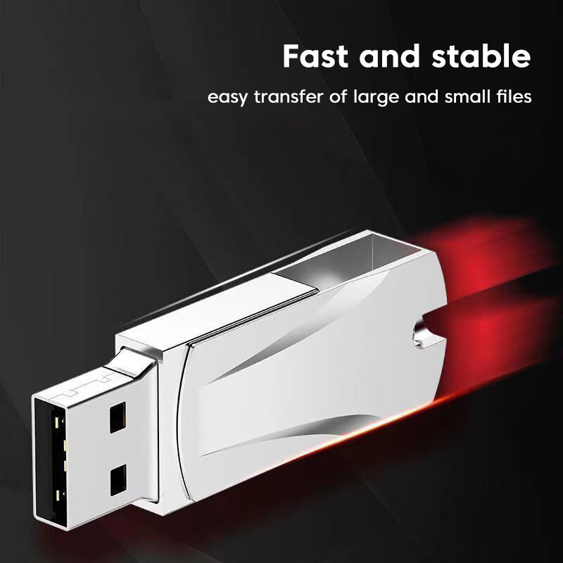 Elough USB 3.0 High Speed Flash Drive Metal Drive 2TB/1TB/512TB Waterproof Mini Flash drive 32G USB flash drive