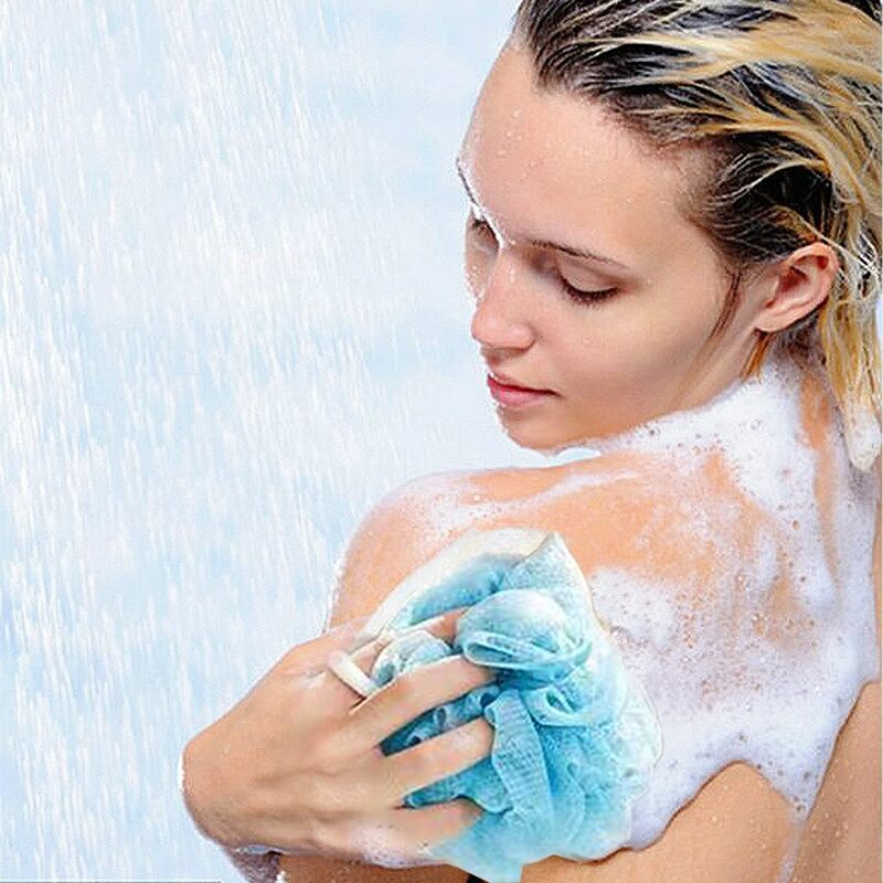 3pcs Exfoliating Rub Back Towel For Shower Exfoliating Glove Bath Flower Set Bath Exfoliating Body Bathing Artifact For Women