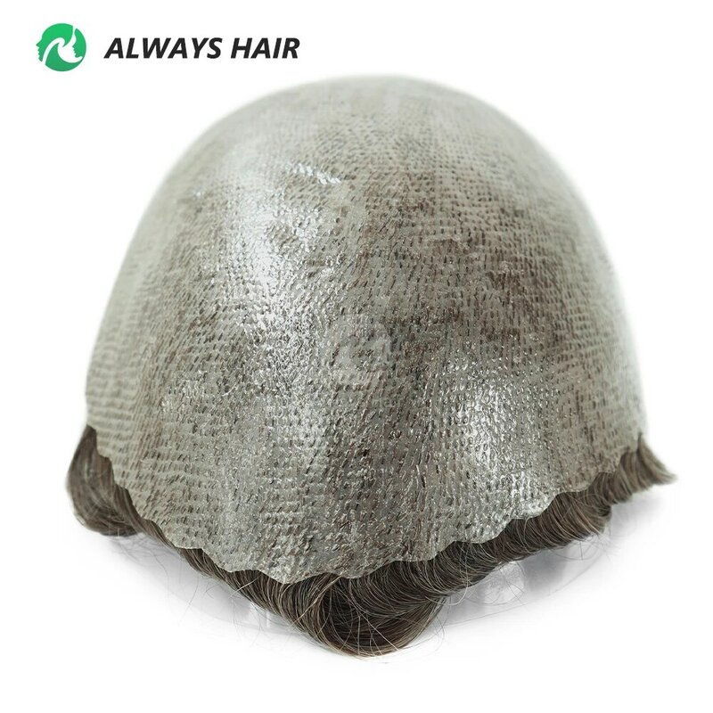 Дешевый парик плотности 130%, мужские индийские человеческие волосы, 0,10-толщины, мужской капиллярный протез, парик для мужчин, бесплатная доставка