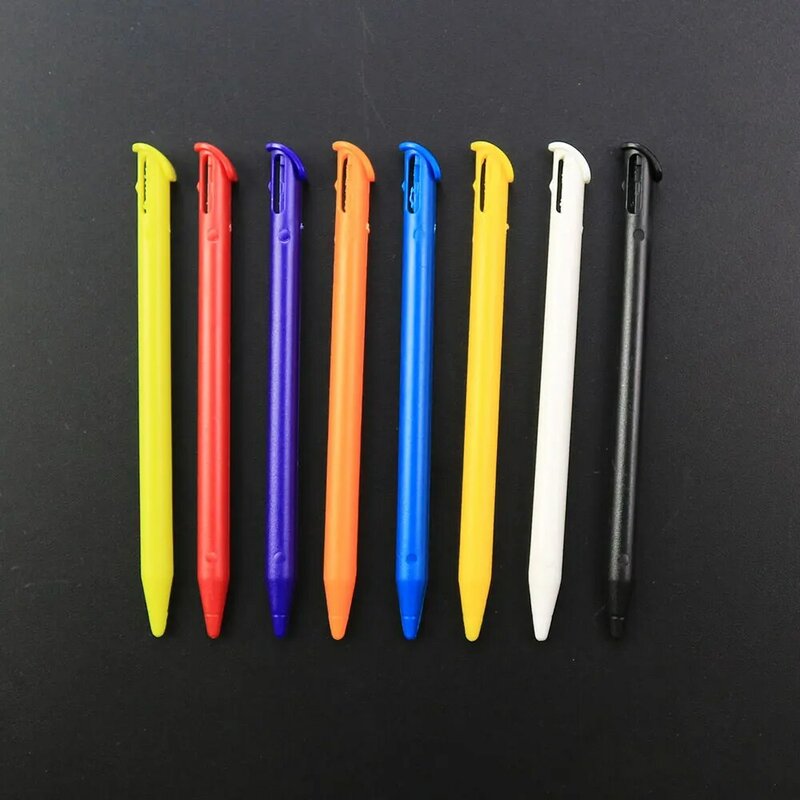 JCD 8 Colori di Plastica Penna Dello Stilo di Ricambio Per Il Nuovo 3DS XL LL Nuovo 3DSXL 3DSLL Penna di Tocco Accessori del Gioco