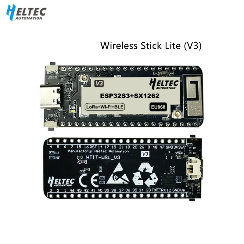 Heltec Wifi Lora 32(V3) Dev-Board Met Sx1262 Esp32 Lora Node Draadloze Shell Stick Lora Gateway Wifi Ble Node Met Oled Display
