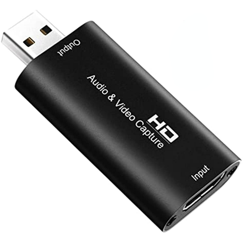 1080P Capture Card HDMI-Compatible To USB 2.0 Video Recoding Adapter For PC Game Camera Live Streaming Broadcast Teaching