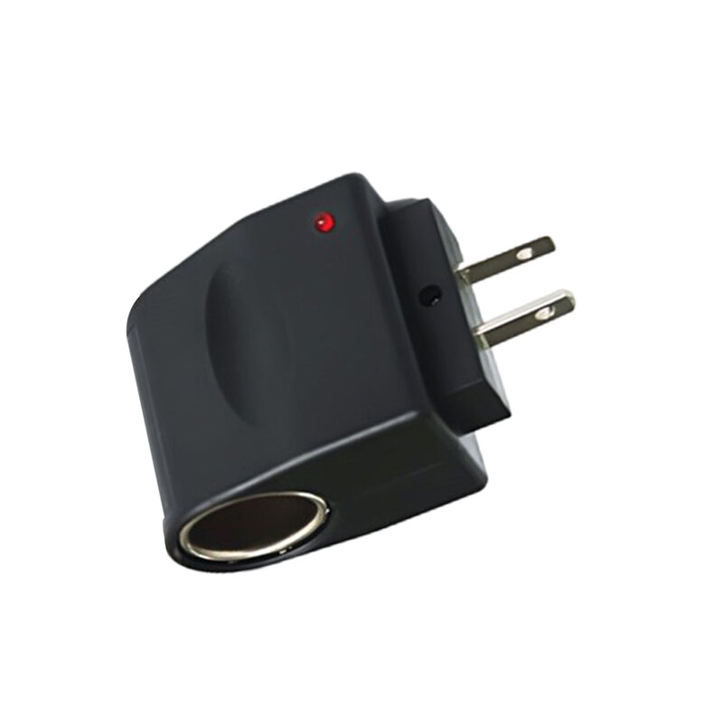 220v AC To 12v DC Car Cigarettes Lighter Adapter Wall-Mounted Power Plug Converter Socket Practical Adapter Converter EU US Plug