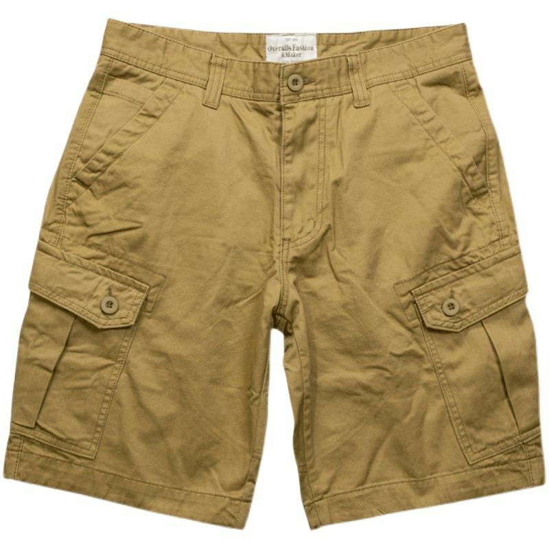 Pantalones cortos informales para hombre, ropa fina de algodón puro, Color sólido, a la moda, U99, 2023