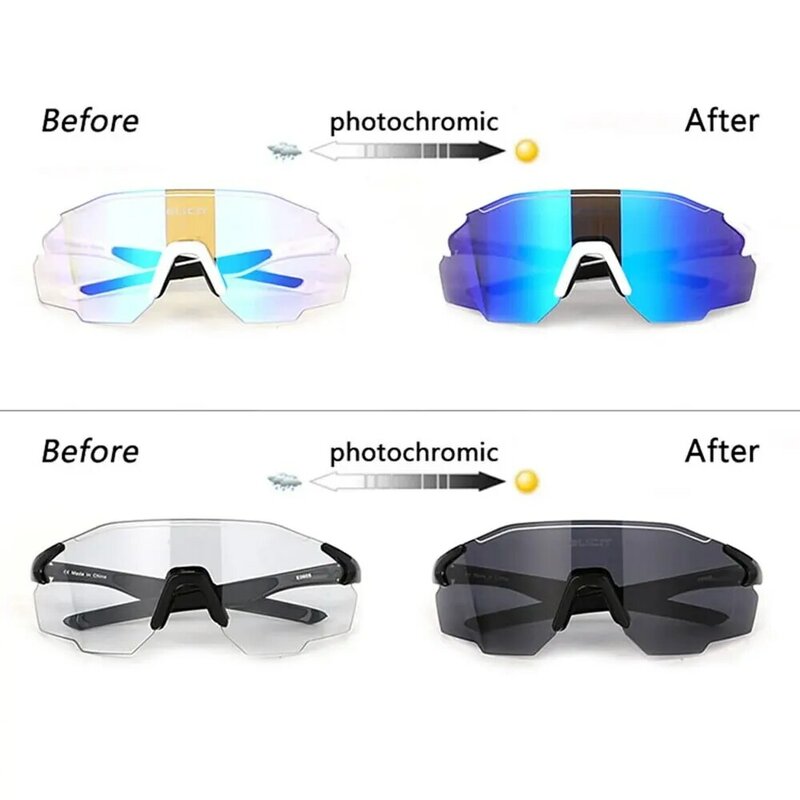 Новинка, фотохромные поляризованные велосипедные очки для мужчин и женщин, велосипедные очки, UV400, защитные очки, солнцезащитные очки, MTB дорожные велосипедные очки