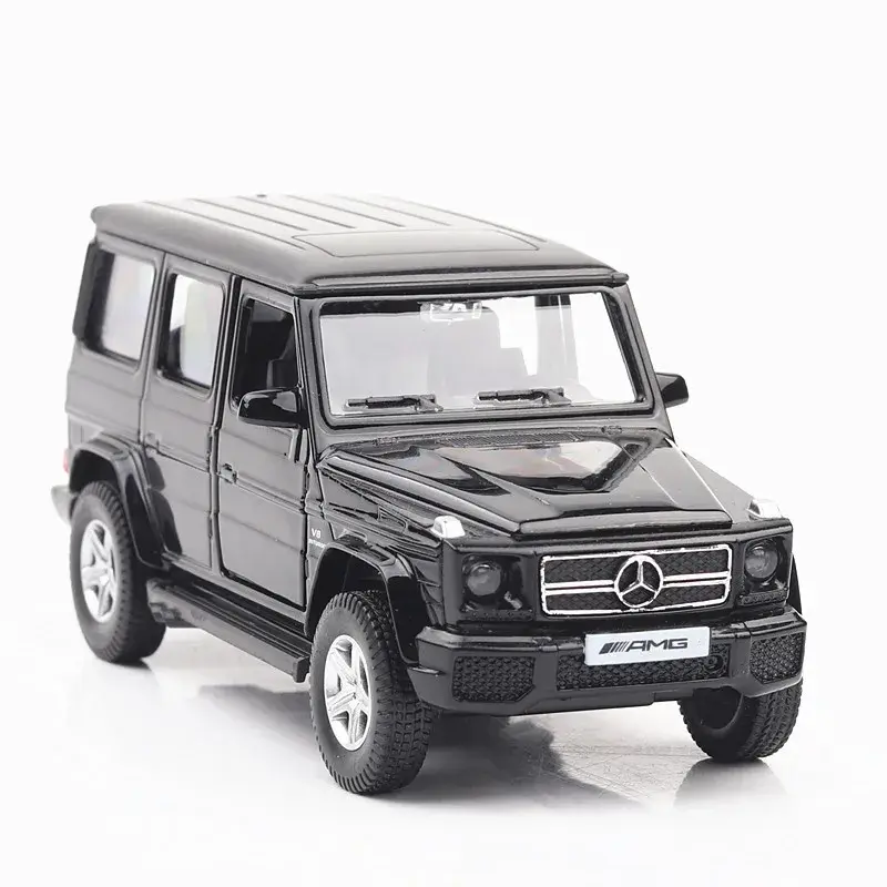 1:36 Mercedes Benz G63 AMG SUV Alloy Car Model Diecast Metal Toy Off-road Vehicle Car Model Simulation Collection Gift