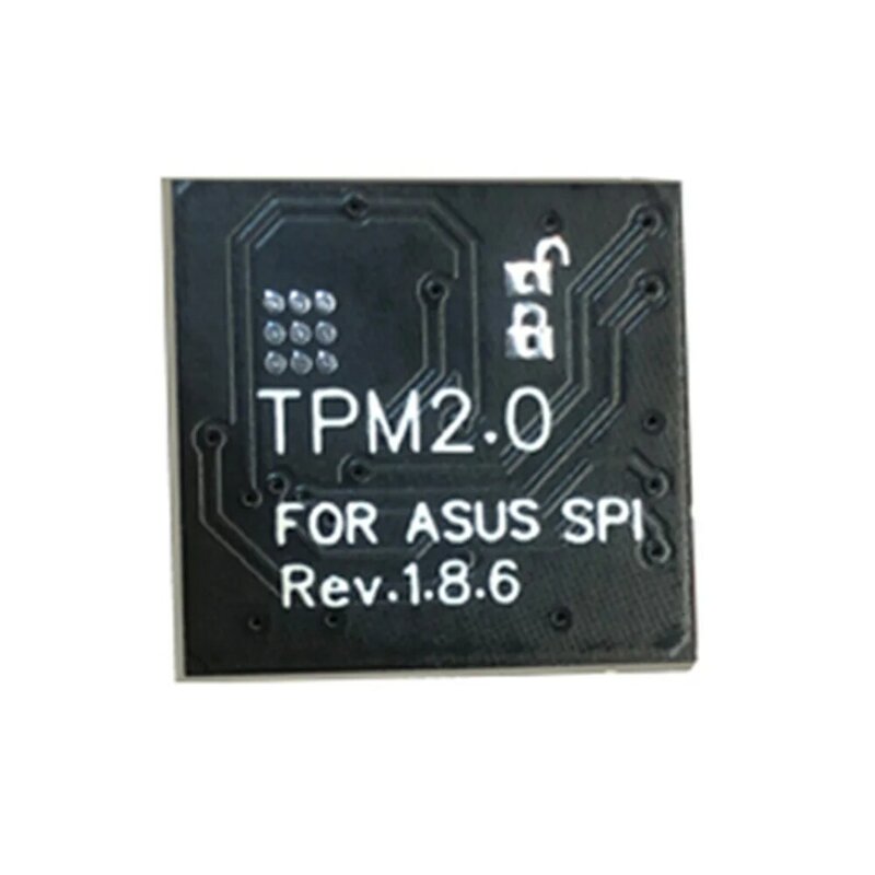 Tpm 2.0 Encryptie Beveiliging Module Afstandsbediening Card 14 Pin Spi TPM2.0 Security Module Voor Asus Moederbord