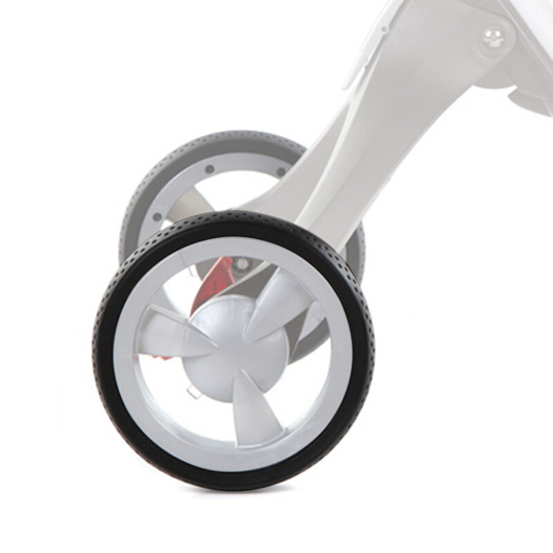 Bebê Stroller Pneu para Stokke Xplory V3 V4, roda traseira tampa do pneu de borracha, Back Wheel Out Carcaça, acessórios de substituição Pushchair