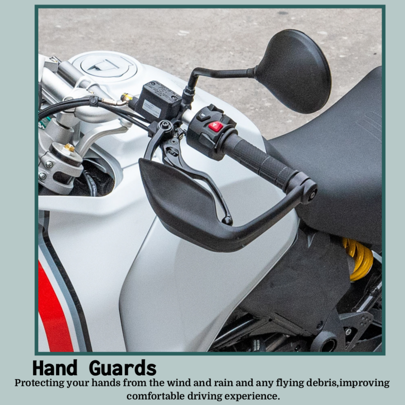 Protectores de manos para motocicleta, accesorios de protección para manillar de Ducati Desert X 2022, 2023, 2024