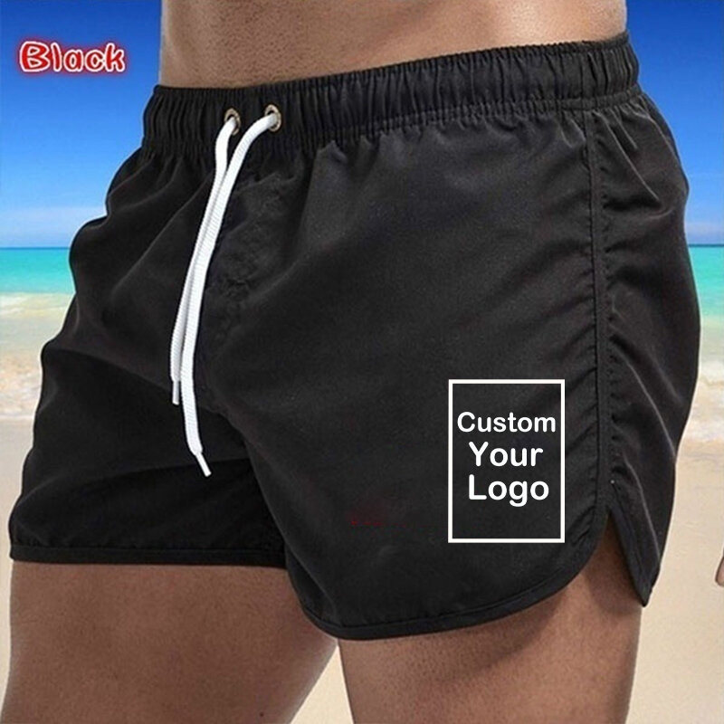 Letnie szybkoschnące spodenki męskie stroje kąpielowe szorty plażowe strój kąpielowy sport