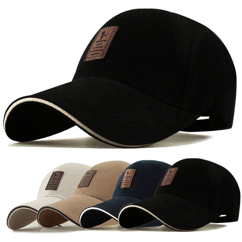 Lato kobiety mężczyźni strukturalna czapka z daszkiem trwała bawełna regulowana bejsbolówka Sunhat Outdoor Sports Hip-Hop czapka bejsbolówka Casquette