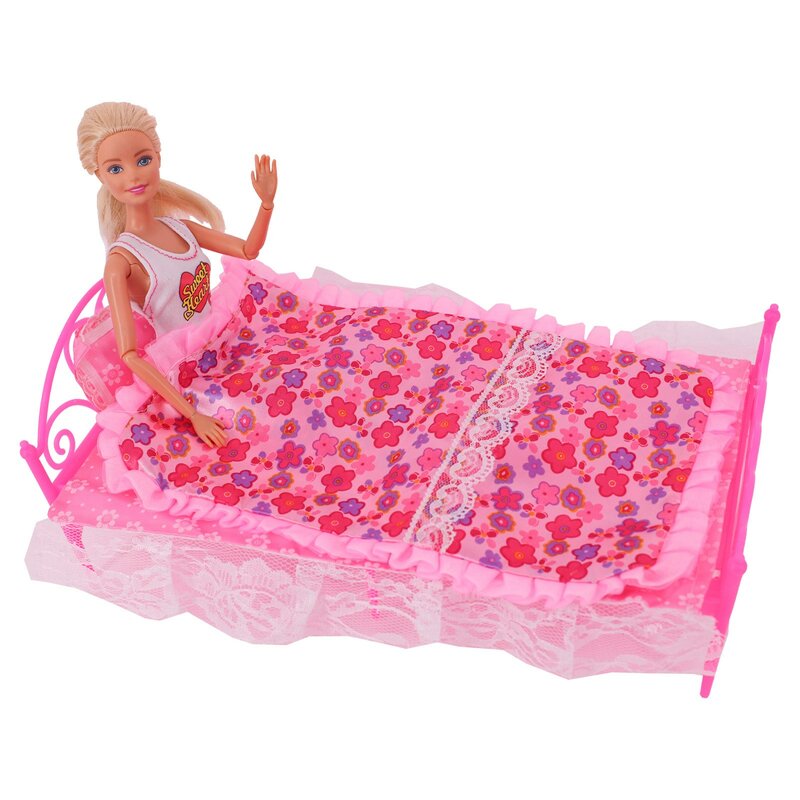 Barang Miniatur Kebutuhan Sehari-hari Piyama Mandi Mebel untuk Barbie Pakaian Aksesoris BJD Blyth 1/6 Rumah Boneka