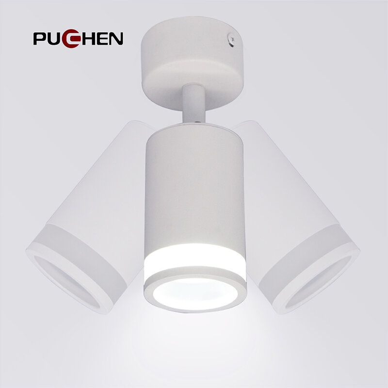 Светодиодный точечный светильник Puchen, лампа для поверхностного монтажа, COB, освесветильник для кухни, гостиной, спальни, внутреннего освещения, осветительный прибор
