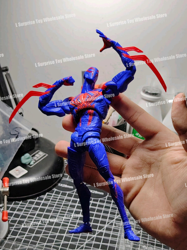 [W magazynie] Ct Spider-Man 2099 Shf S.H.Figuarts Spiderman przez Spider-Verse Venom czarny garnitur Tobey figurka prezenty zabawki