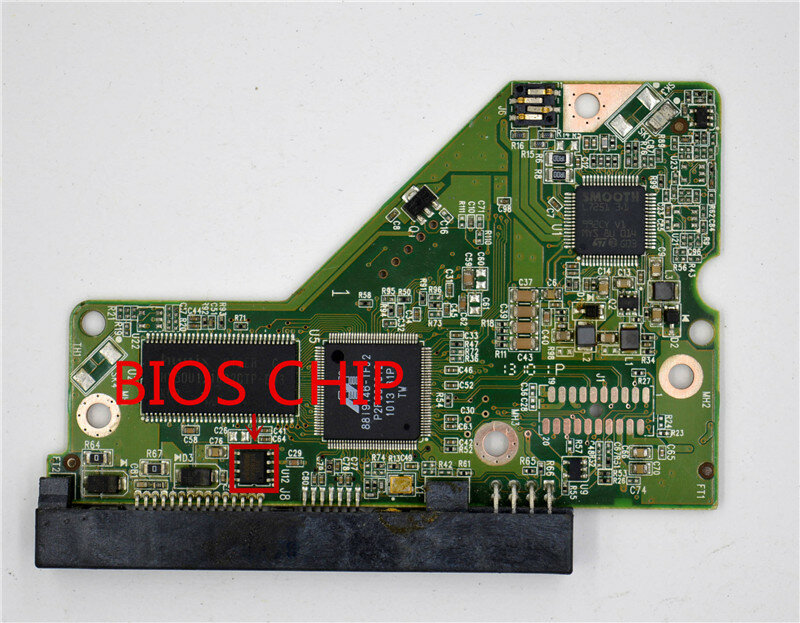 Wd15ears Wd20ears Wd20eurs, Hdd Pcb/2060-771698-001 Rev P1 2060 771698 001 / 2061-771698-101