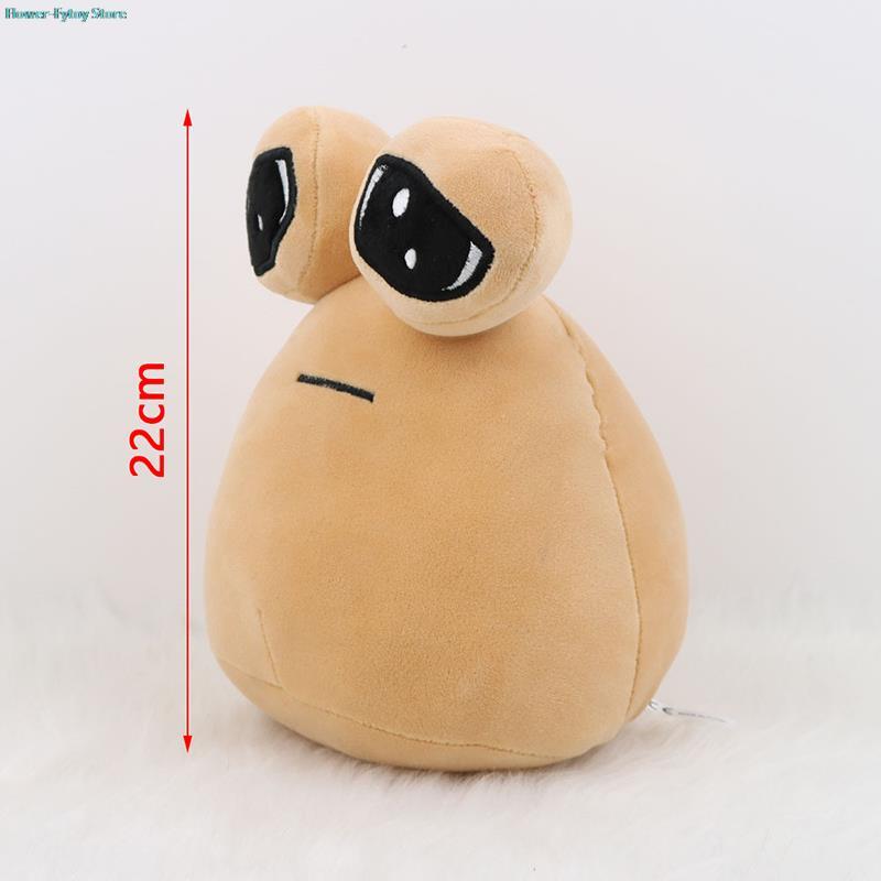 1pc Hot Game My Pet Alien Pou Plush Toy Furdiburb Emotion Alien Plushie Stuffed Animal Pou Doll 22cm