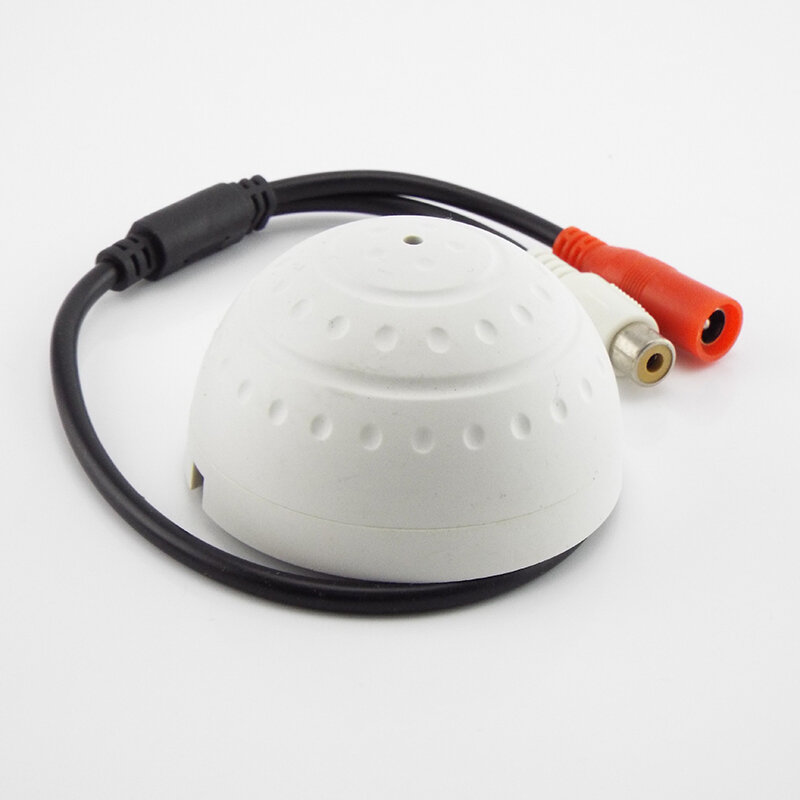 Mini Monitor dźwięku DC 9V-12V Audio monitorowanie urządzenie podsłuchowe dźwięku dla kamera IP CCTV System alarmowy do domu nadzoru wideo