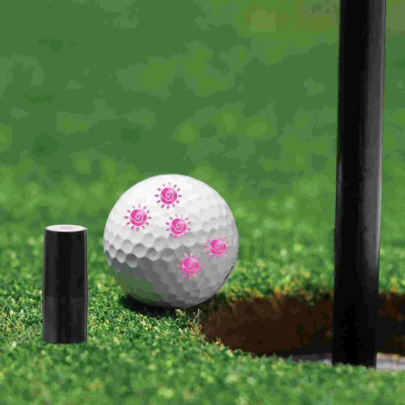 طوابع مختوم كرة الجولف ، علامة على شكل الشمس ، علامة كرة الجولف ، أداة تعليم متعلمي الجولف ، هدية لاعب الجولف