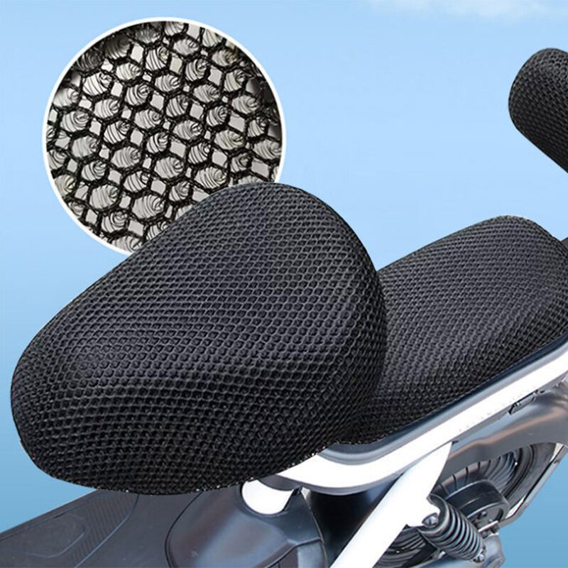 Funda Universal para asiento de bicicleta eléctrica, protección solar, transpirable, suave y cómoda, todas las estaciones
