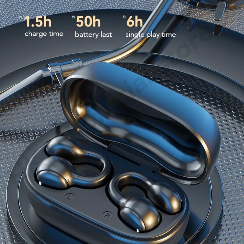 Hochwertige drahtlose Kopfhörer mit Knochen leitung Bluetooth-Gaming-Headsets Sport-Kopfhörer mit Geräusch unterdrückung für Xiaomi iPhone