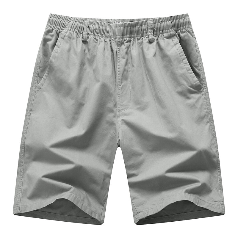 2024 neuen Stil Sommer Männer Mode Baumwolle feste Shorts Männer hochwertige lässige Business Herren Shorts klassische schlanke Shorts für Männer