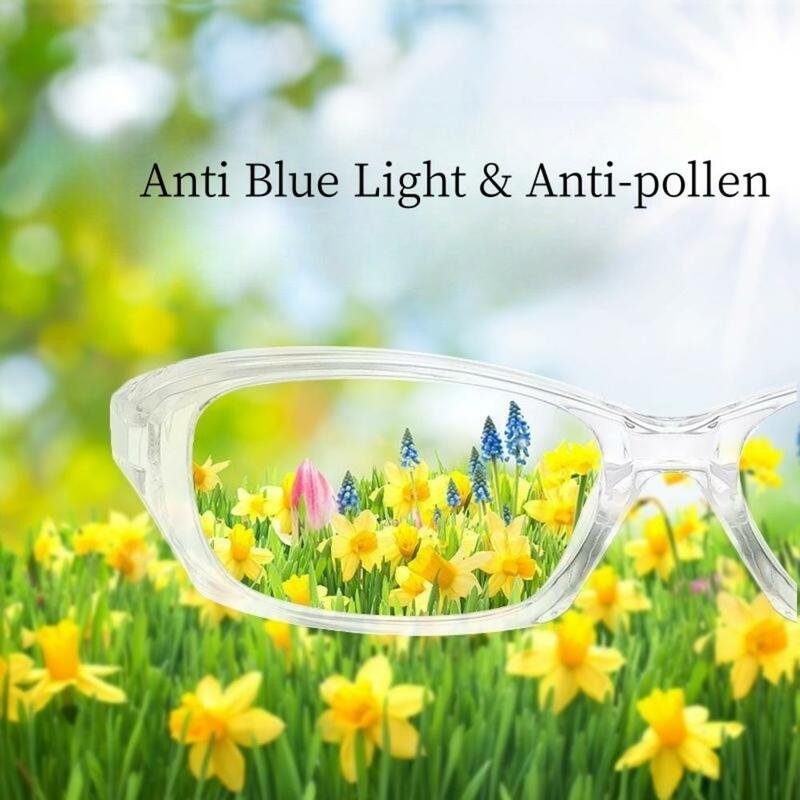 Kacamata Anti kabut luar ruangan nyaman mencegah cahaya biru untuk pria wanita