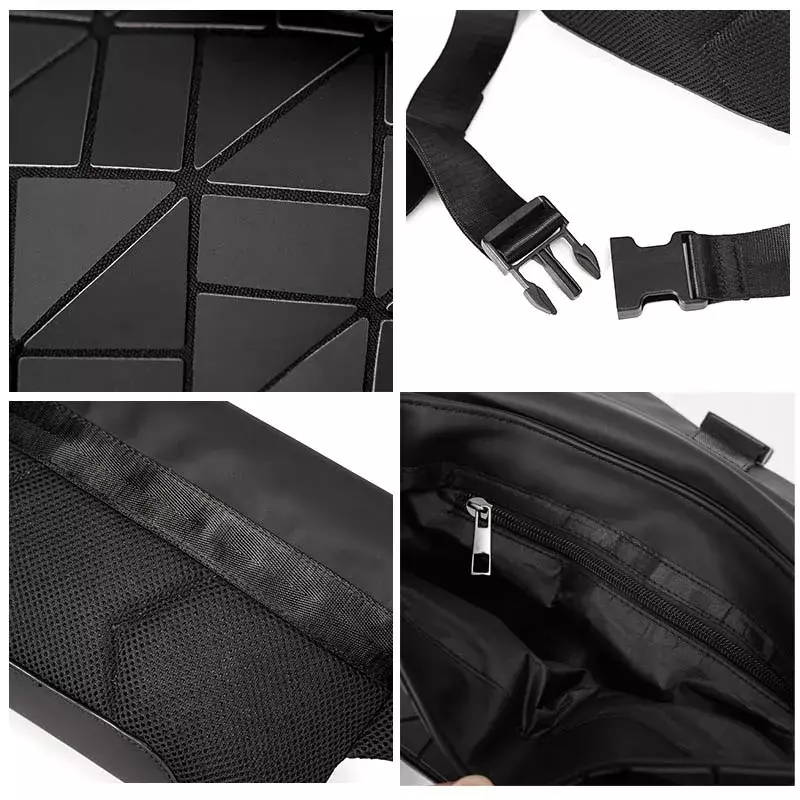 Сумка на плечо мужская кожаная, модный винтажный мессенджер-слинг через плечо, портфель кросс-боди черного цвета