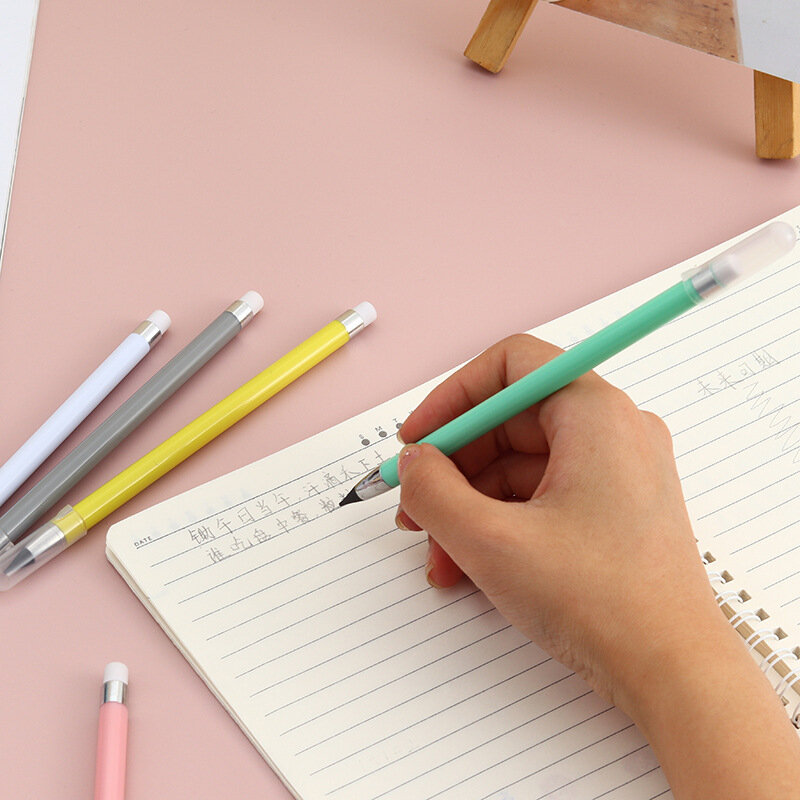 ใหม่เทคโนโลยี HB ไม่จำกัดเขียนดินสอไม่มีหมึก Eternal ดินสอวาดภาพวาดปากกา Novelty เครื่องเขียนอุปกรณ์สำนักงานโรงเรียน