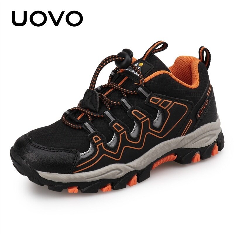 حذاء UOVO قابل للتنفس للأطفال ، أحذية رياضية للأطفال ، أحذية رياضية للأولاد والبنات ، الربيع والخريف ، جديد ، Eur #27-39 ، المشي لمسافات طويلة