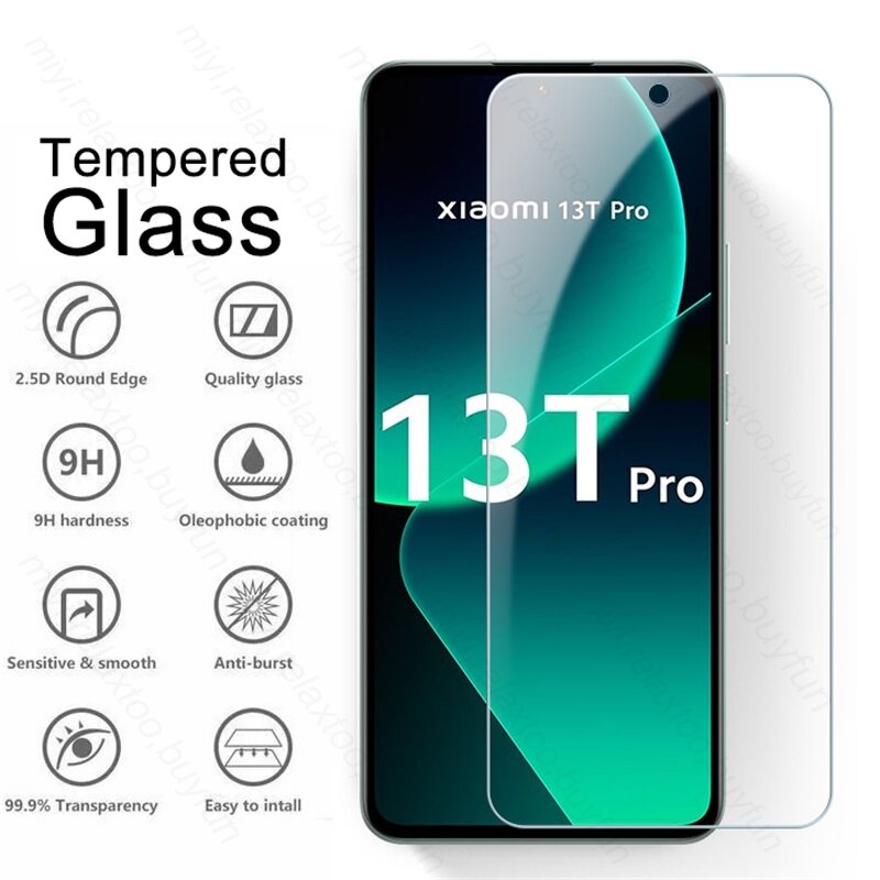 2PCS Protective Glass For Xiaomi 13T Pro 5G Tempered Glass Xiomi Xaiomi Xiaomy Mi13T Xiaomi13T 13 T Pro 5G Screen Protector Film