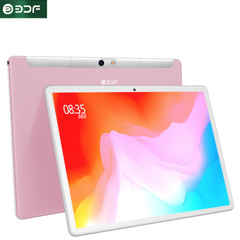 Bdf 10.1 ''Tablet Pc Android 11 Ondersteuning 4G/3G Mobiele Telefoongesprek Dual Sim Card Tablets 4Gb + 64Gb Bluetooth Wi-Fi Tablet Android Pc
