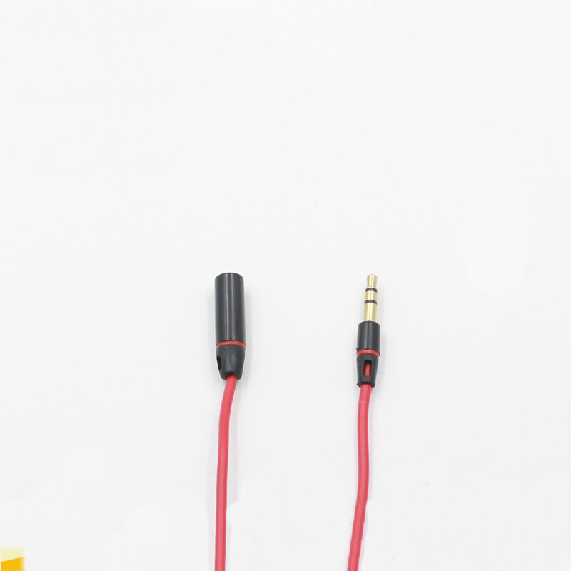 Cable de Audio de 10-100 piezas y 3,5mm, extensión macho a hembra, chapado en oro, para auriculares/altavoces
