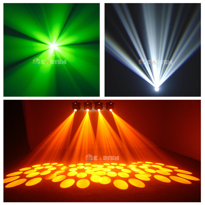 LED Beam Spot Moving Head, 18 prismas, DMX512, Disco Party, DJ, Wedding Stage Lighting, venda quente, sem impostos, 1-12Pcs, 100W