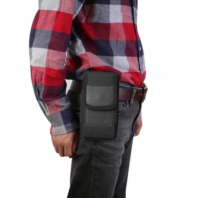 Large Capacity Mobile Phone Bags Cell Phone Holster Pouch with Belt Loop Wallet Case Cover Case Waist bag Phone Protector
