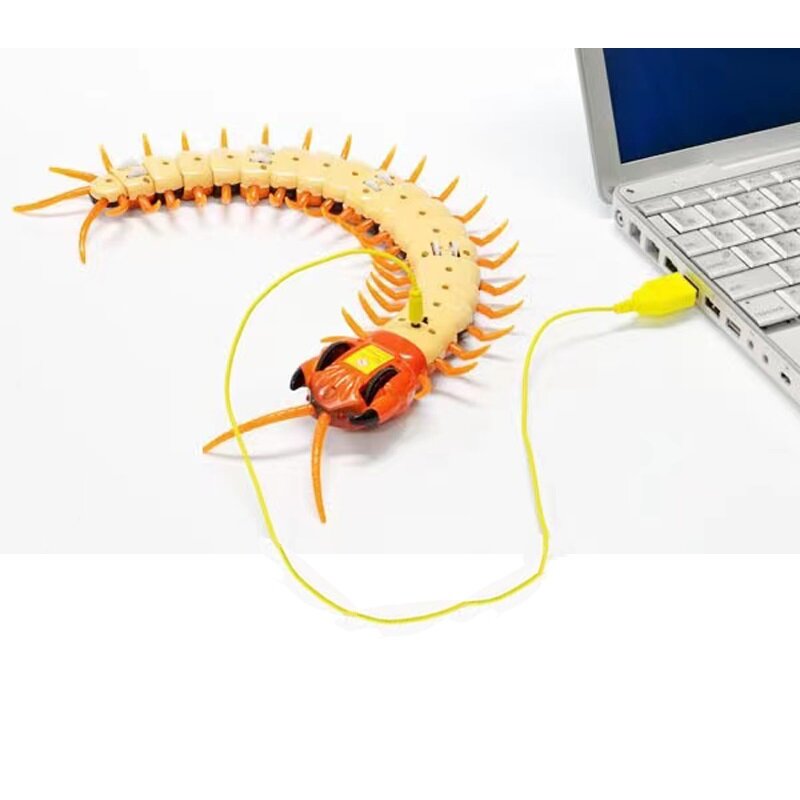 Jouet de Simulation pour garçon, télécommandé, Ultra-Long, en forme de Centipede, tour d'animal, pour rire, Rechargeable, contrôle infrarouge