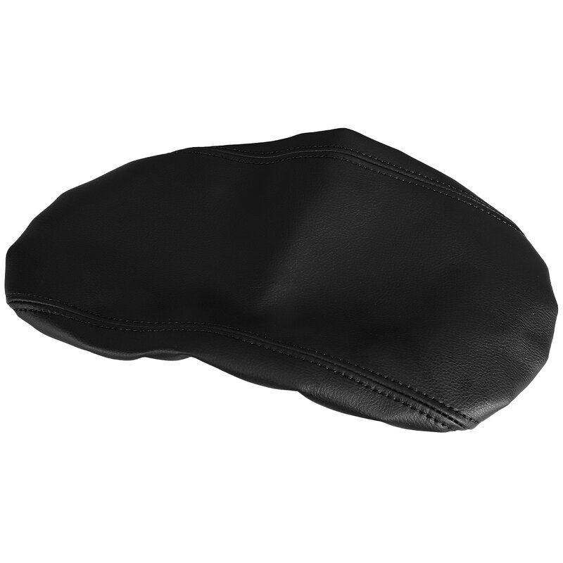 Auto schwarz Mikro faser Leder Mittel konsole Armlehne Abdeckung Pad fit für Honda Civic Limousine 2014-2018