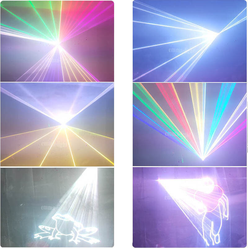 High Power 20W 30W 40W 50W Rgb Color Laser Stage Light Multicolored Professional Laser Display System Party Lights