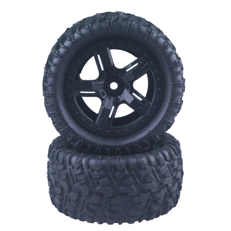 Remo P6973 Rubber Tires Assembly For 1/16 smax 1621 1625 1631 1635 1651 1655 Vehicle Models RC Car metal upgared parts