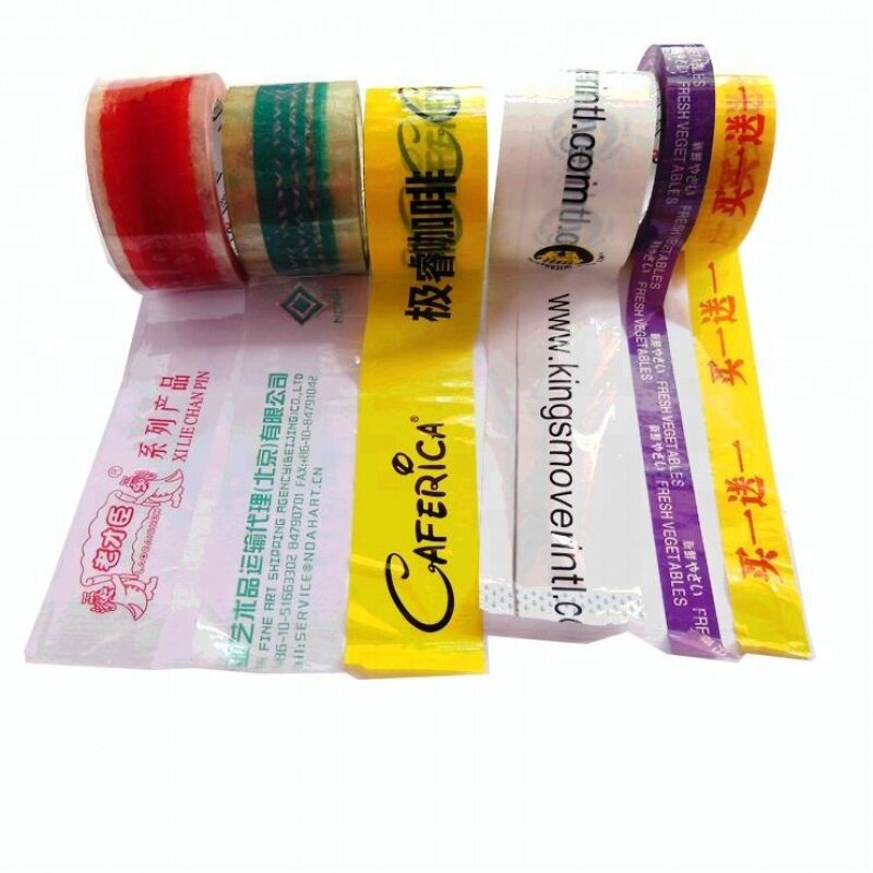 Op Maat Gemaakte Productclear Tapes Custom Carton Verzending Afdichting Bopp Verpakking Plakband Voor Doos Verpakking Afdichting Opp Tape