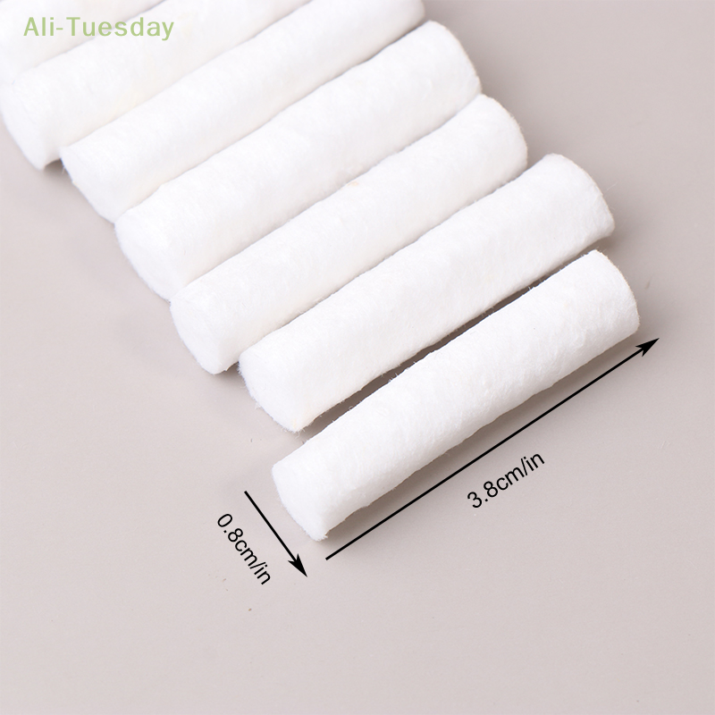 50 stücke/Beutel 100% Baumwolle Dental Baumwoll rolle Zahnarzt Material Zahn aufhellung Produkt chirurgische Baumwoll rollen hoch saugfähig