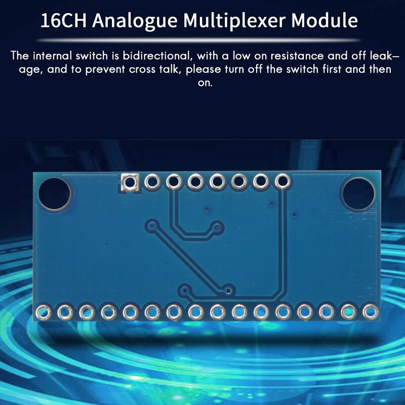 Módulo multiplexor analógico, 10 piezas, 16 canales, 74HC4067, CD74HC4067